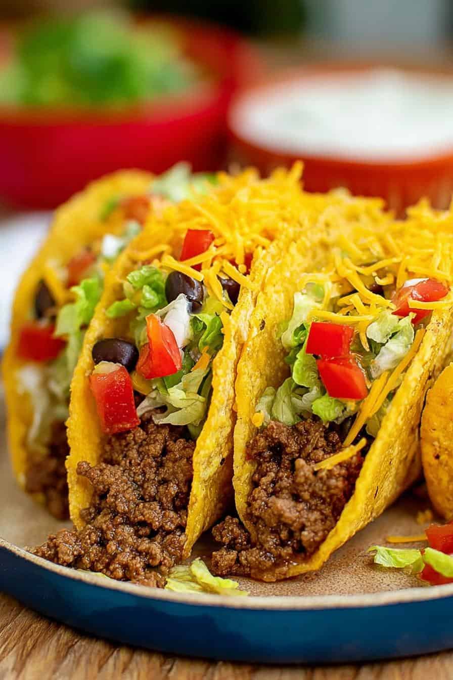 Fix Stress with this easy 15 minute ground beef tacos recipe